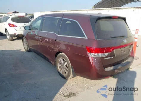 2015 Honda Odyssey Touring/Touring Elite z USA, uszkodzony, nr VIN 5FNRL5H97FB080762